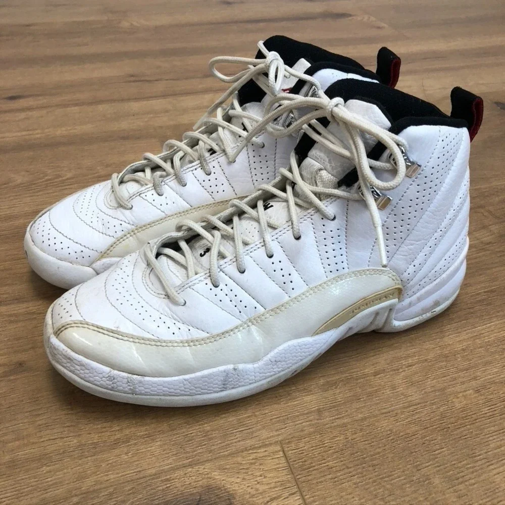 Air Jordan Retro 12 Rising Sun Sneakers Boys 6.5 Youth Activewear Streetwear